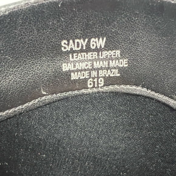 STEVEN BY STEVE MADDEN, LEATHER ZIPPER KNEE HIGH RIDING BOOTS, BLACK SIZE 6W - Picture 9 of 13